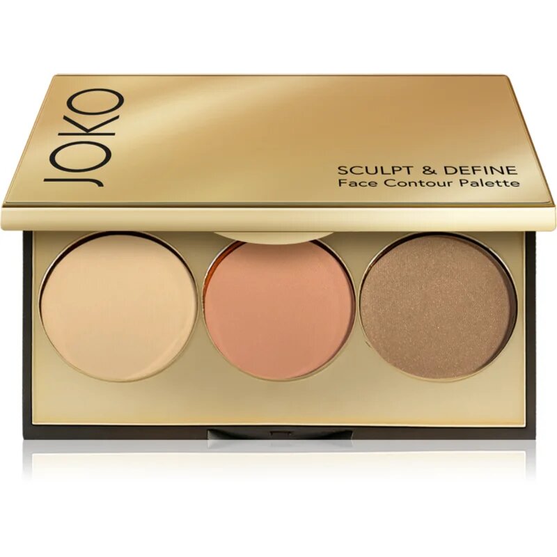 JOKO Sculpt & Define paleta za konture obraza odtenek 03 Soft Harmony 8 g