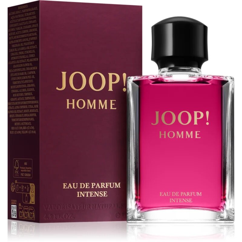 JOOP! Homme Eau de Parfum Intense parfumska voda intense za moške 125 ml