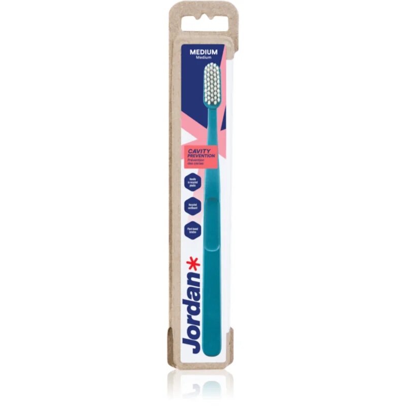 Jordan Clean Smile Care Medium zobna ščetka 1 kos