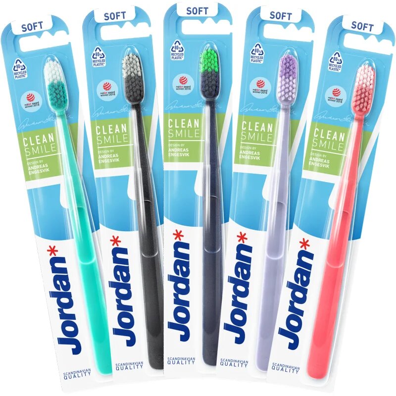 Jordan Clean Smile Soft zobna ščetka 1 kos
