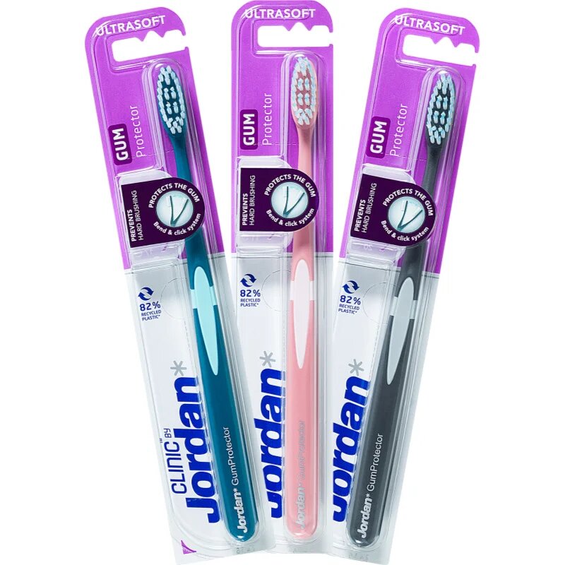 Jordan Clinc Gum Protector Ultrasoft zobna ščetka 1 kos