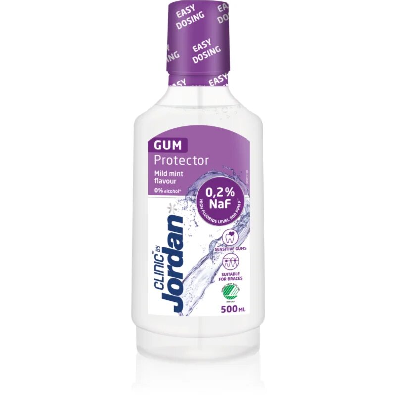 Jordan Clinc Gum Protector ustna voda za občutljive dlesni 500 ml