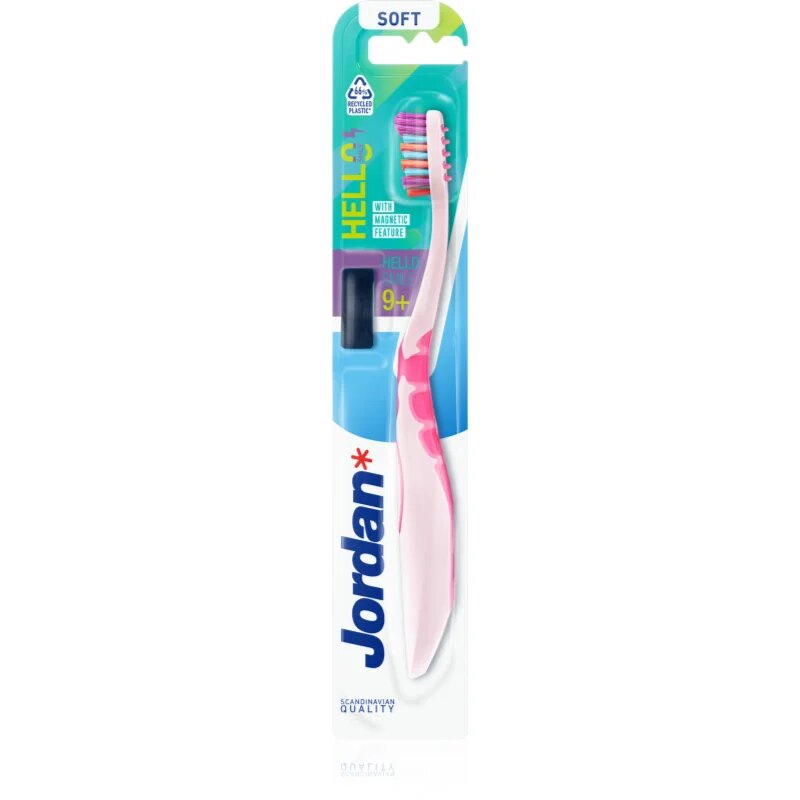 Jordan Hello Smile Soft zobna ščetka za otroke 1 kos