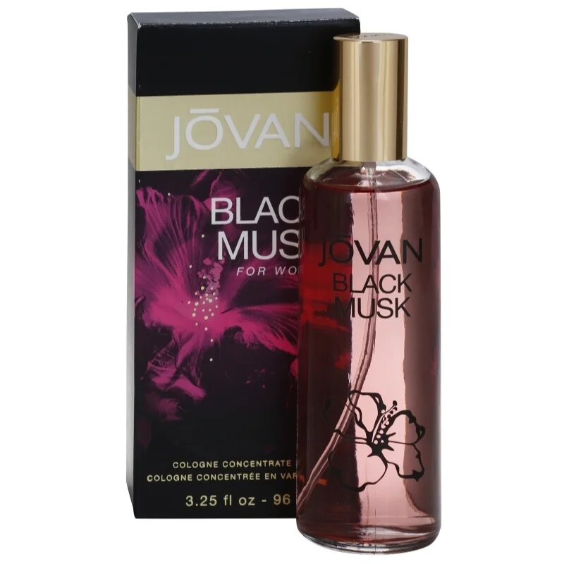 Jovan Black Musk kolonjska voda za ženske 96 ml