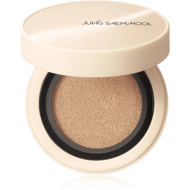 JUNG SAEM MOOL Skin Nuder Cover Layer Cushion vlažilni make-up v gobici + nadomestno polnilo odtenek Medium Deep 2x14 g