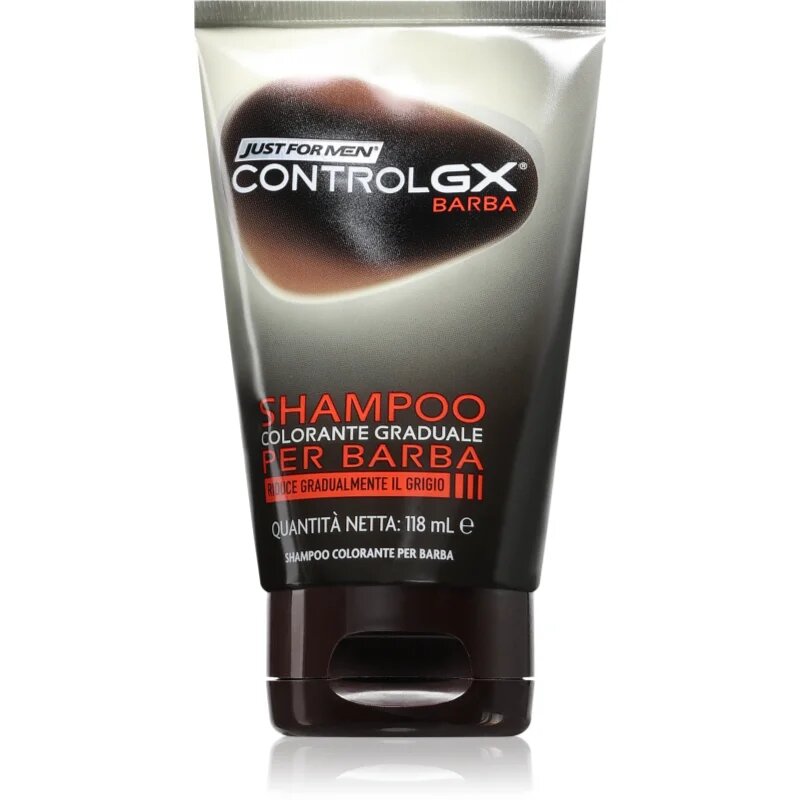 Just for Men Control GX Shampoo šampon proti sivenju brade 118 ml