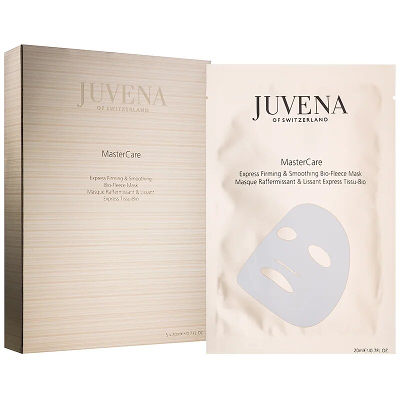 Juvena MasterCare Express Firming & Smoothing Bio-Fleece Mask ekspresna lifting maska z učvrstitvenim učinkom 5x20 ml