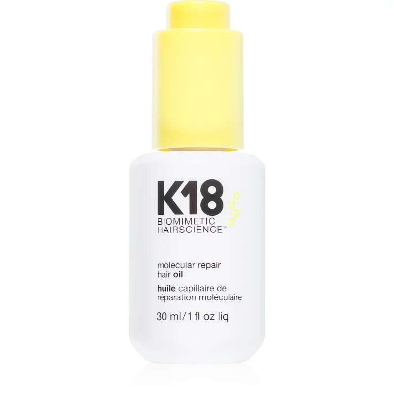 K18 Molecular Repair Hair Oil hranilno suho olje za poškodovane in krhke lase 30 ml