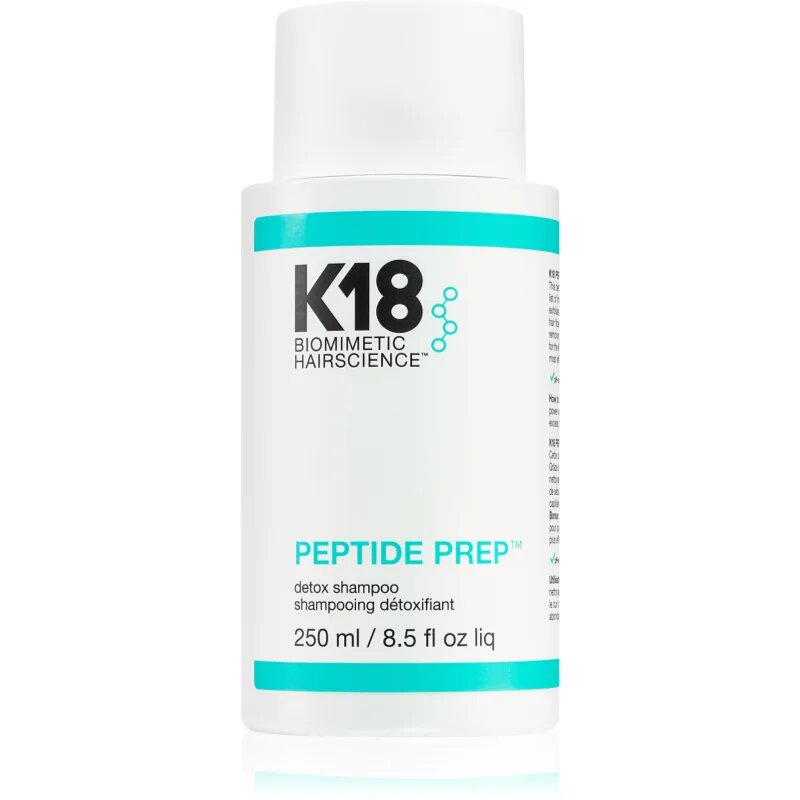 K18 Peptide Prep čistilni razstrupljevalni šampon 250 ml