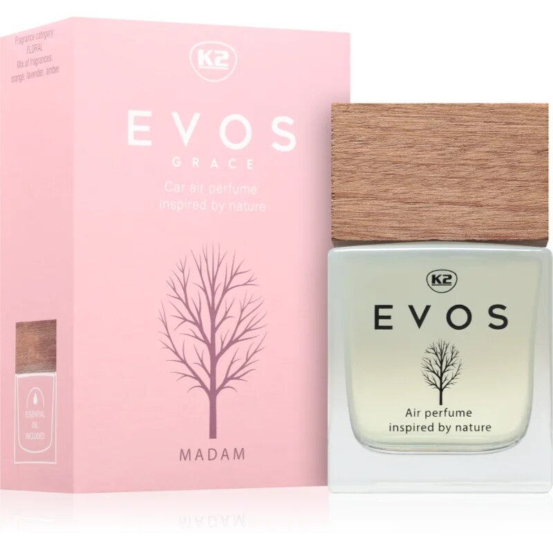 K2 Evos Grace Madam dišava za avto 50 ml