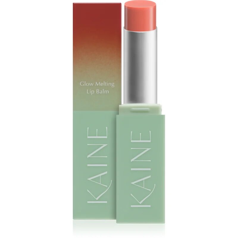KAINE Glow Melting Lip Balm vlažilni balzam za ustnice z regeneracijskim učinkom odtenek #03 Warm Apricot 3.7 g