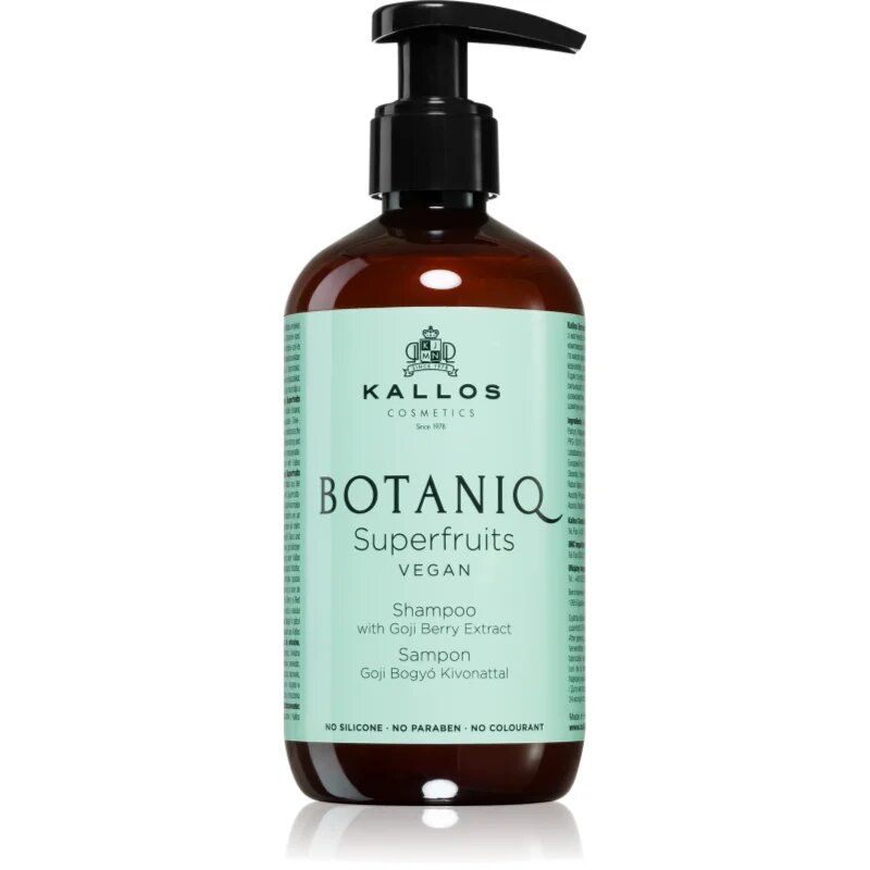 Kallos Botaniq Superfruits šampon za okrepitev las z rastlinskimi izvlečki 300 ml