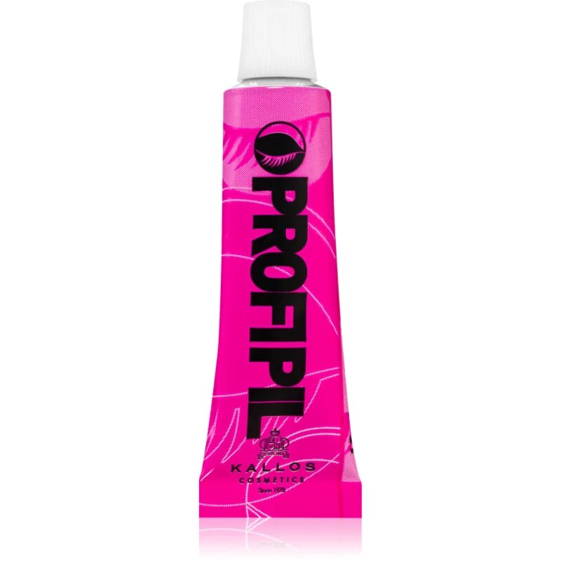 Kallos Classic Profi Pil barva za obrvi in trepalnice odtenek 01 black 15 ml