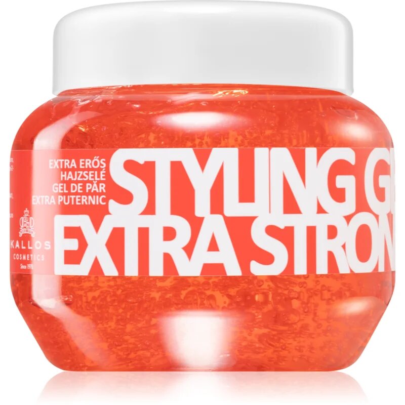 Kallos Classic Styling Gel gel za lase z ekstra močnim utrjevanjem Extra Strong Hold 275 ml