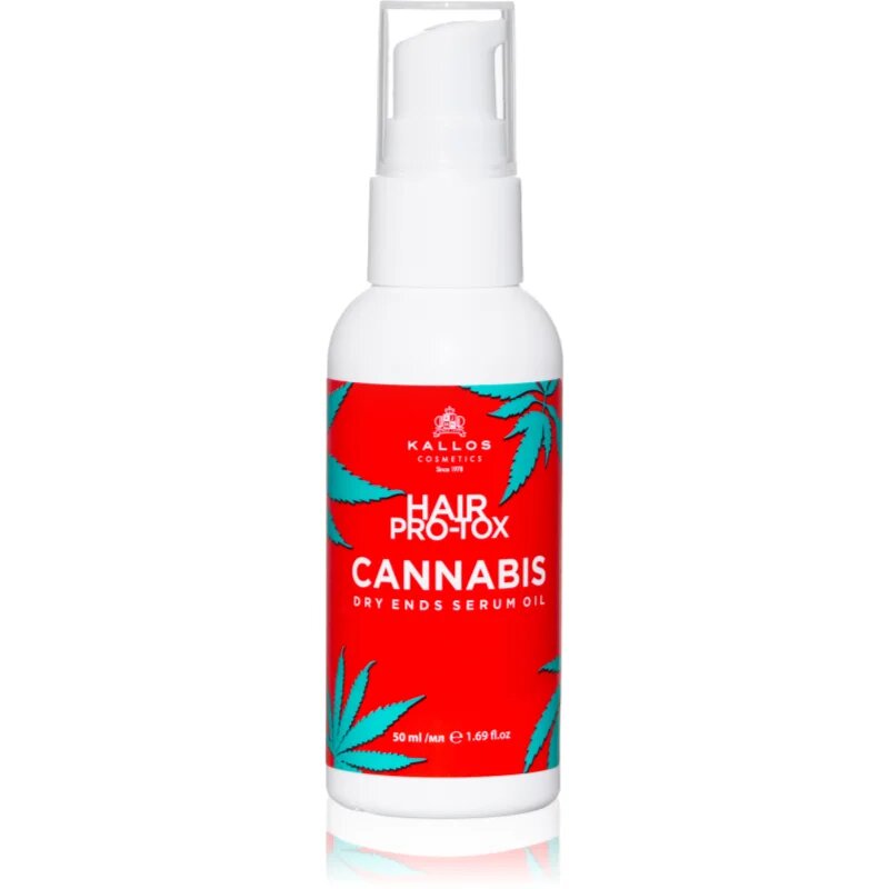 Kallos Hair Pro-Tox Cannabis oljni serum za suhe konice las 50 ml
