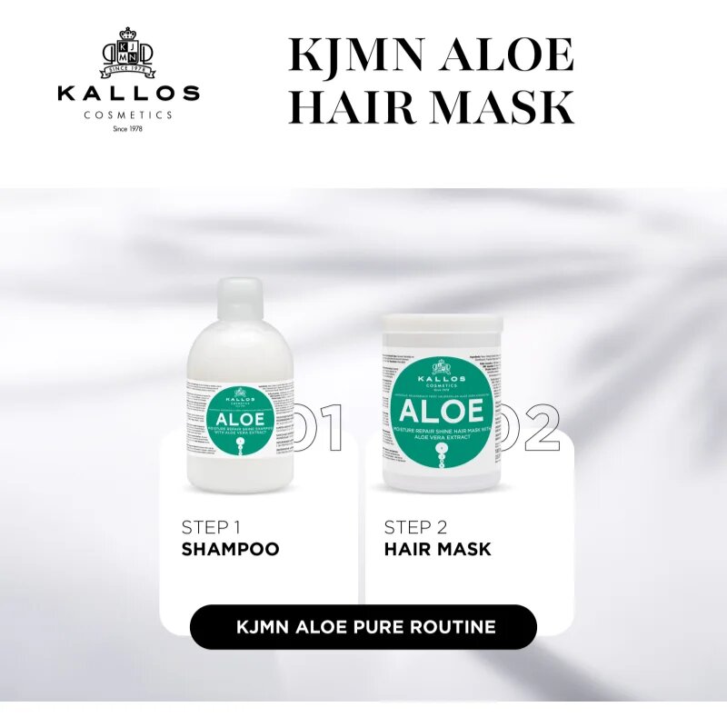 Kallos KJMN Professional Aloe vlažilna maska z aloe vero 1000 ml