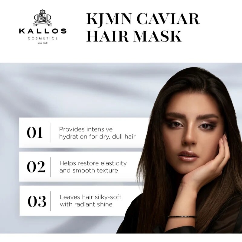 Kallos KJMN Professional Caviar obnovitvena maska s kaviarjem 275 ml