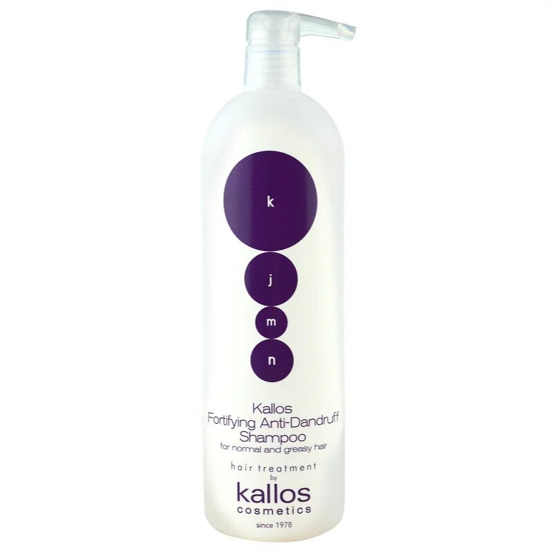 Kallos KJMN Professional Fortifying Anti-Dandruff šampon za okrepitev las proti prhljaju 500 ml