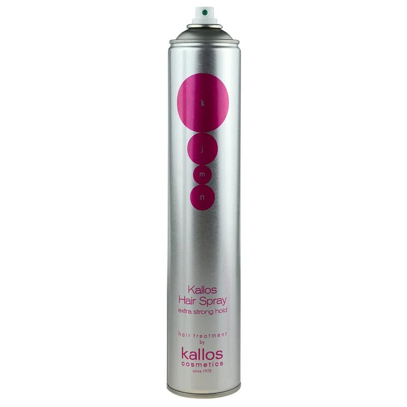Kallos KJMN Professional Hair Spray lak za lase za ekstra močno utrjevanje 750 ml