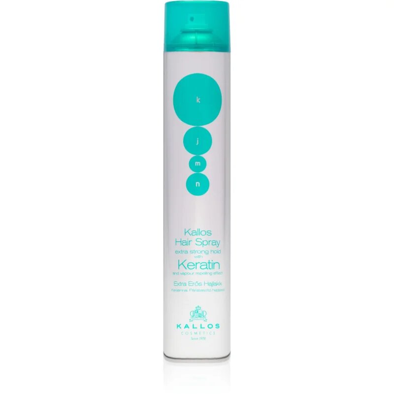 Kallos KJMN Professional Keratin lak za lase s keratinom 750 ml