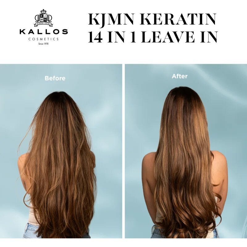 Kallos KJMN Professional Keratin pršilo brez spiranja za lase 200 ml
