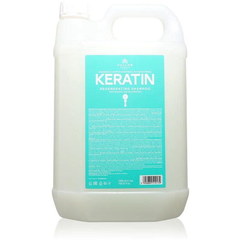 Kallos KJMN Professional Keratin šampon s keratinom 5000 ml