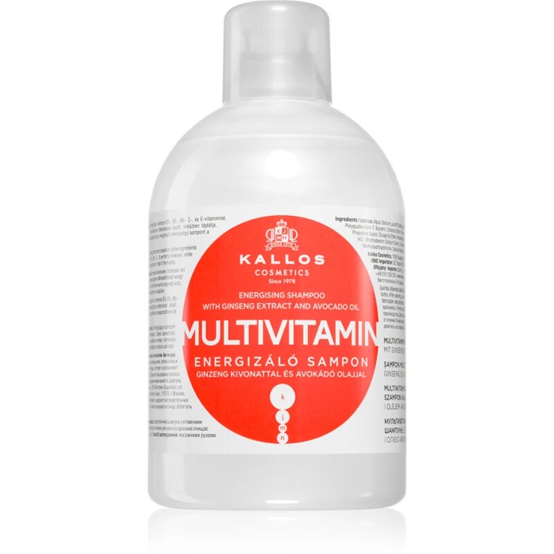 Kallos KJMN Professional Multivitamin energijski šampon 1000 ml