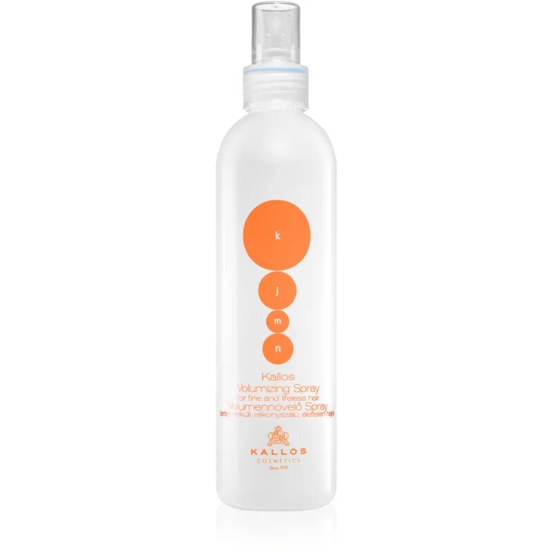 Kallos KJMN Professional pršilo za volumen tankih las 200 ml