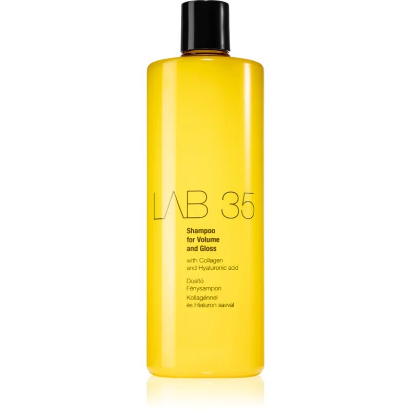 Kallos LAB 35 Volume and Gloss šampon za volumen za sijaj in mehkobo las 500 ml