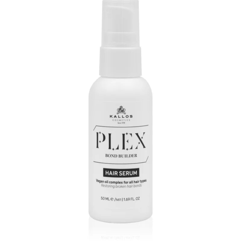 Kallos Plex Dry Ends Serum vlažilni in hranilni serum za suhe konice las 50 ml