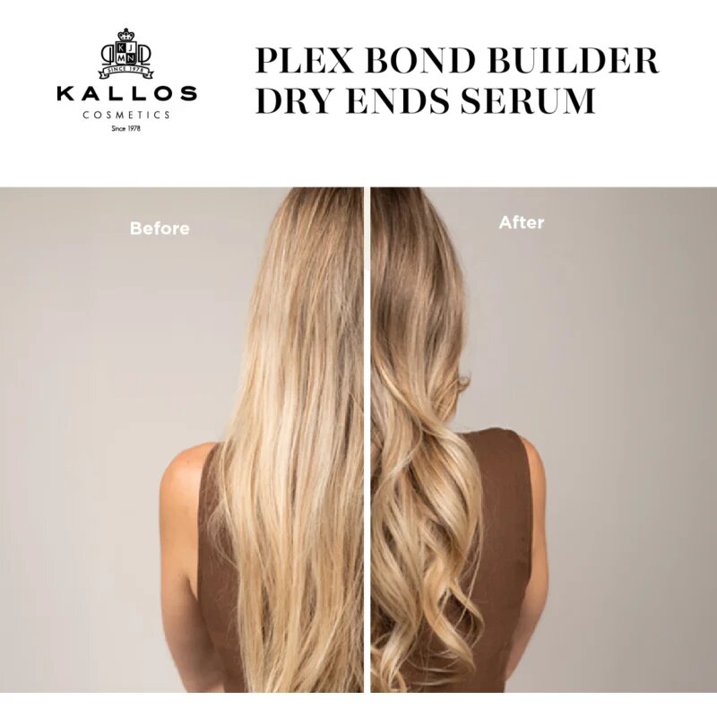 Kallos Plex Dry Ends Serum vlažilni in hranilni serum za suhe konice las 50 ml