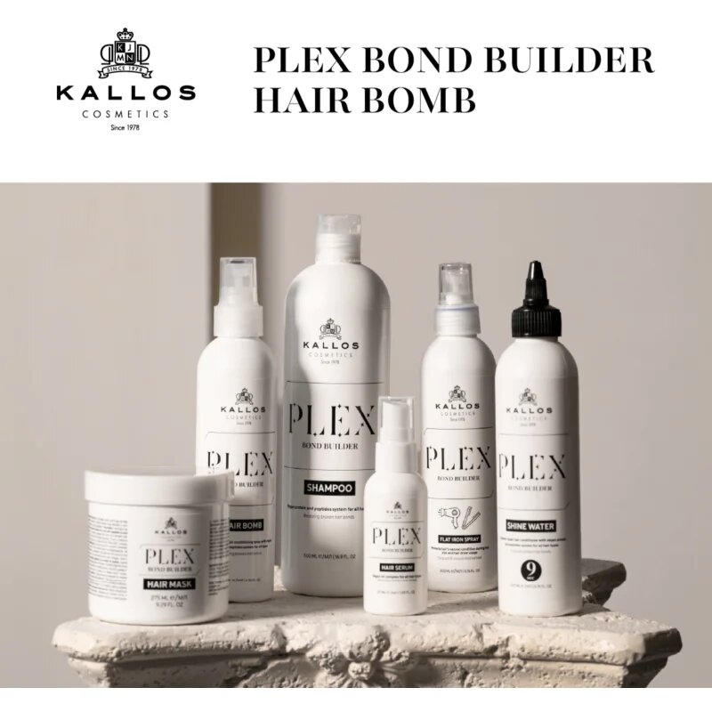 Kallos Plex Hair Bomb hranilni balzam brez spiranja 200 ml
