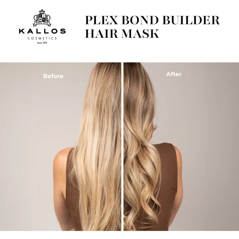 Kallos Plex Hair Mask regeneracijska maska za poškodovane in kemično obdelane lase 275 ml