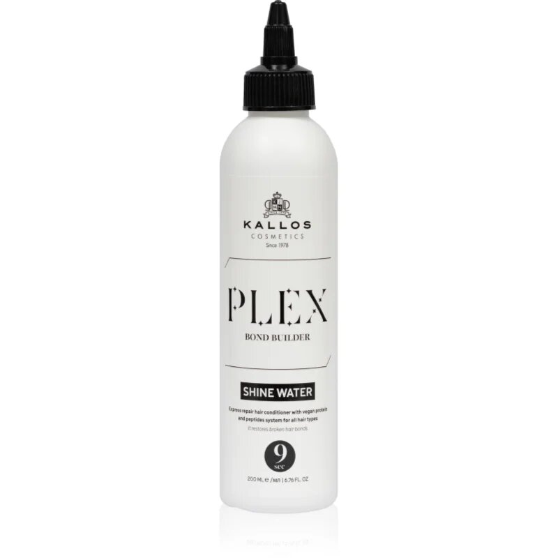 Kallos Plex Shine Water regeneracijska kura za poškodovane lase 200 ml