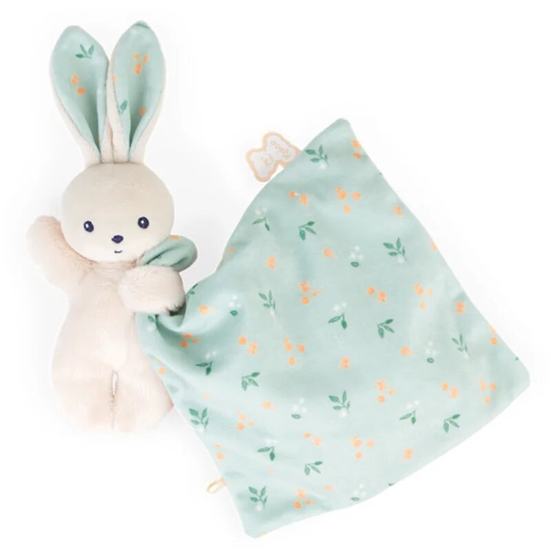 Kaloo Carre Douceur plišasta igrača Mint Rabbit 1 kos