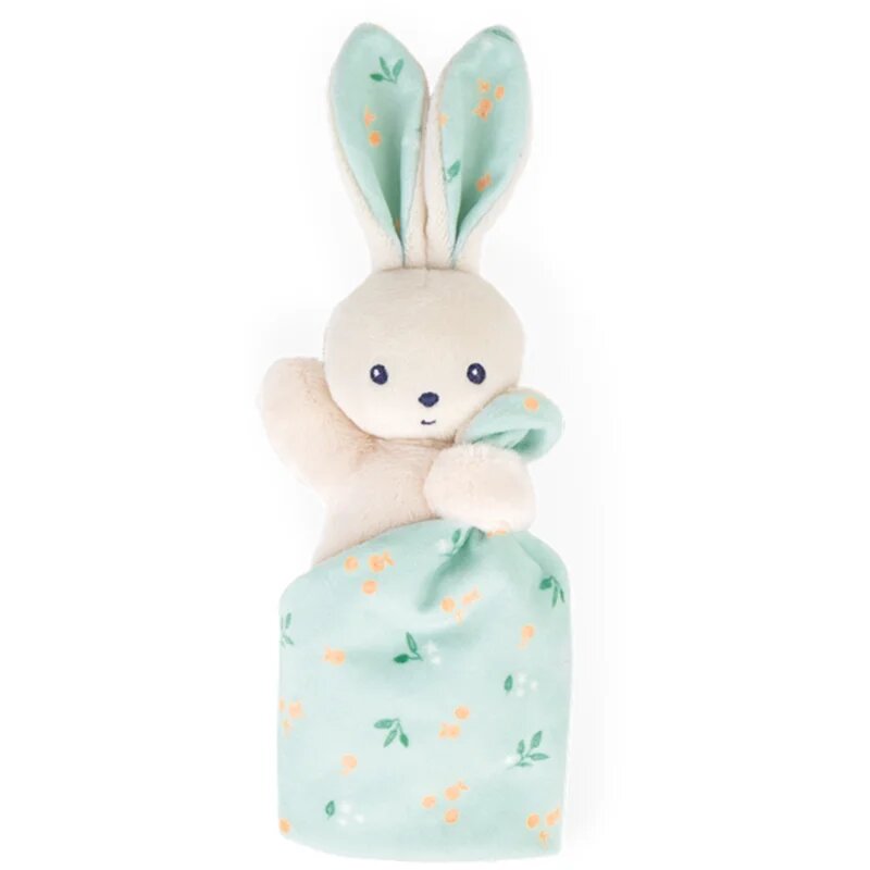 Kaloo Carre Douceur plišasta igrača Mint Rabbit 1 kos