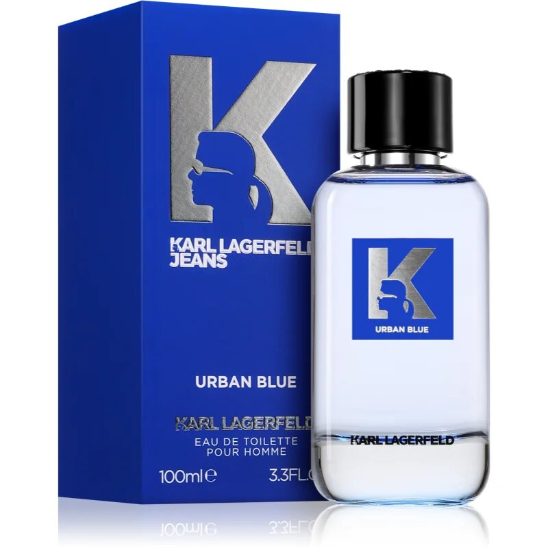 Karl Lagerfeld Jeans Urban Blue toaletna voda za moške 100 ml