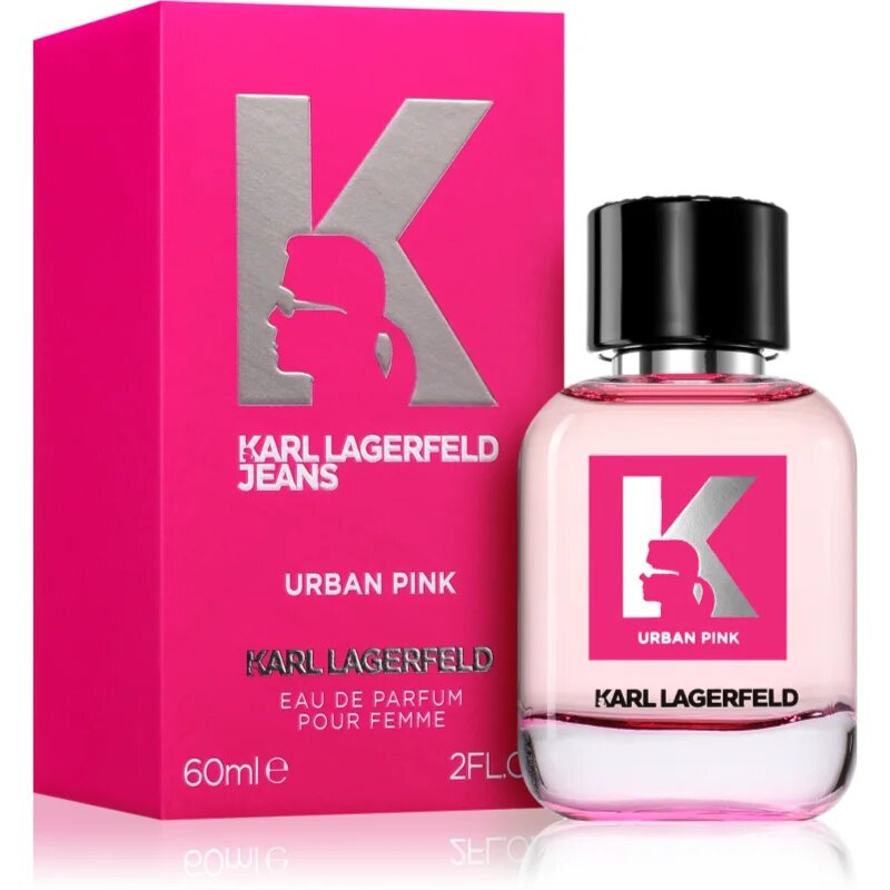 Karl Lagerfeld Jeans Urban Pink parfumska voda za ženske 60 kos