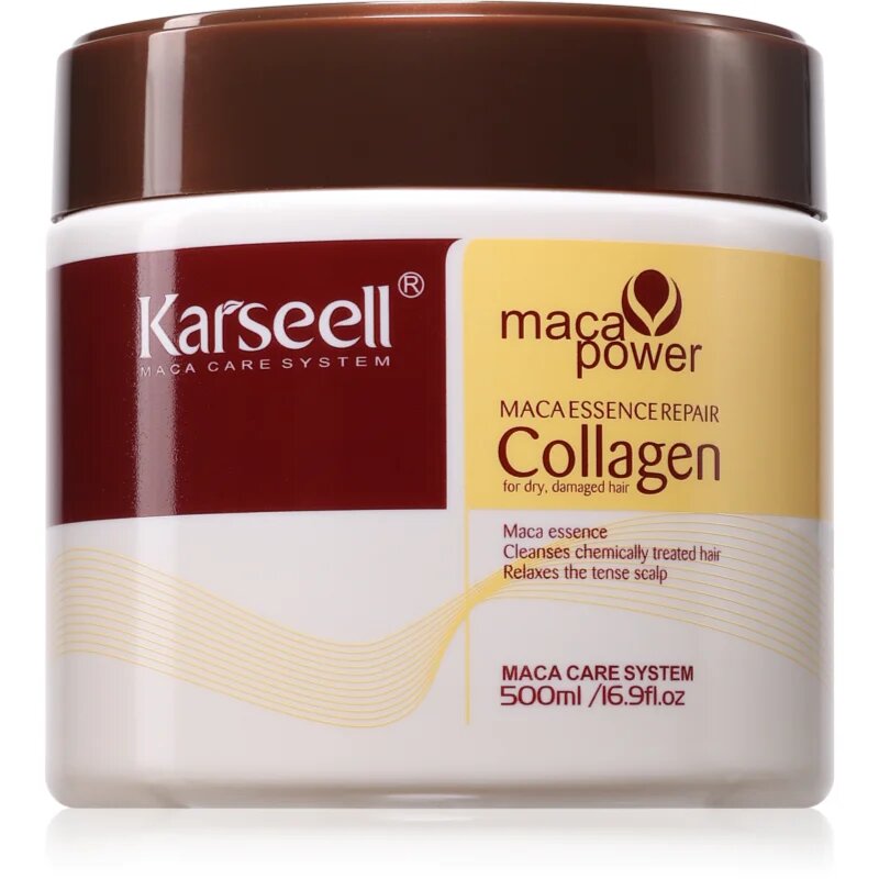 Karseell Collagen Hair Mask maska za lase s kolagenom 500 ml