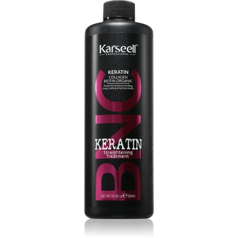 Karseell Collagen Keratin Straightening Treatment ravnanje las za lase 500 ml
