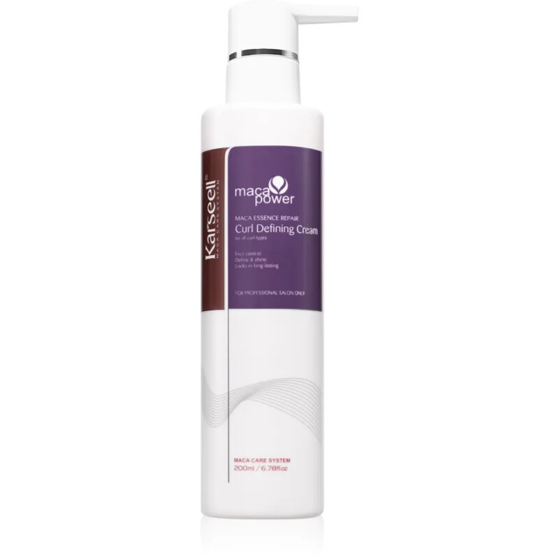 Karseell Repair Curl Defining Cream krema za definicijo las za skodrane lase 200 ml