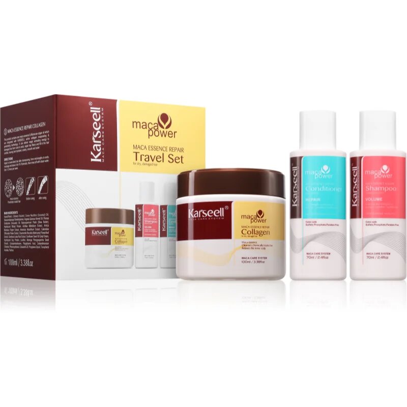 Karseell Travel Set Potovalni set za lase 1 kos