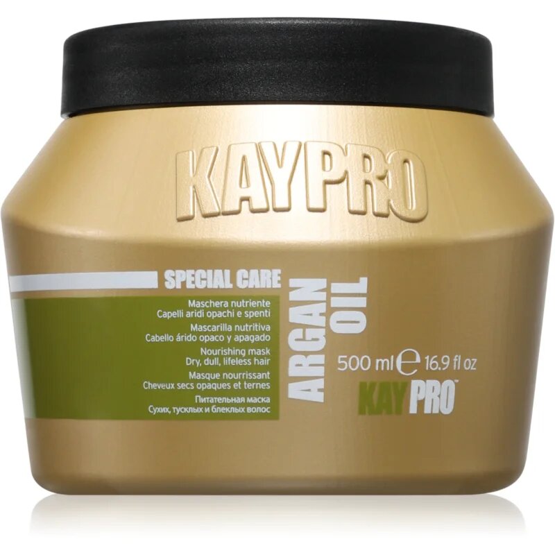 Kaypro Argan Oil Nourishing Mask maska za lase z arganovim oljem 500 ml
