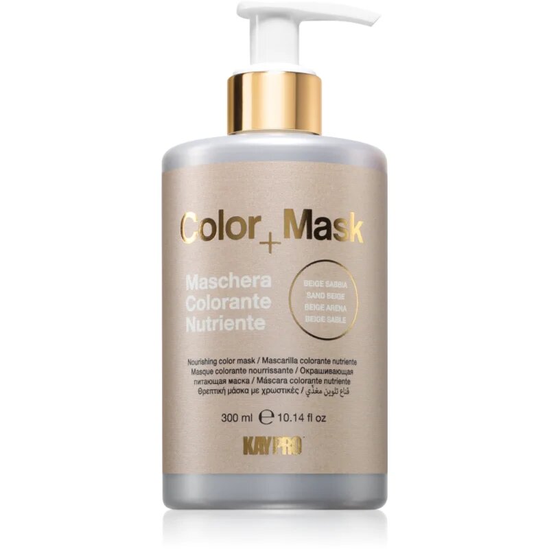 Kaypro Color Mask Nourishing Color Mask barvna maska odtenek Beige 300 ml