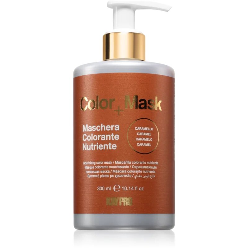 Kaypro Color Mask Nourishing Color Mask barvna maska odtenek Caramel 300 ml