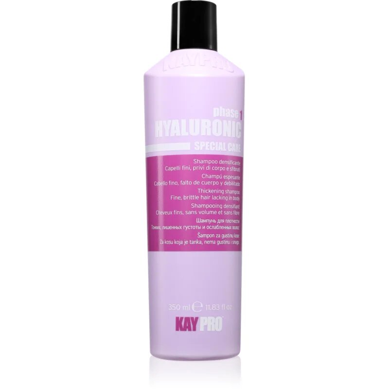 Kaypro Hyaluronic Phase 3 Shampoo šampon s hialuronsko kislino 350 ml