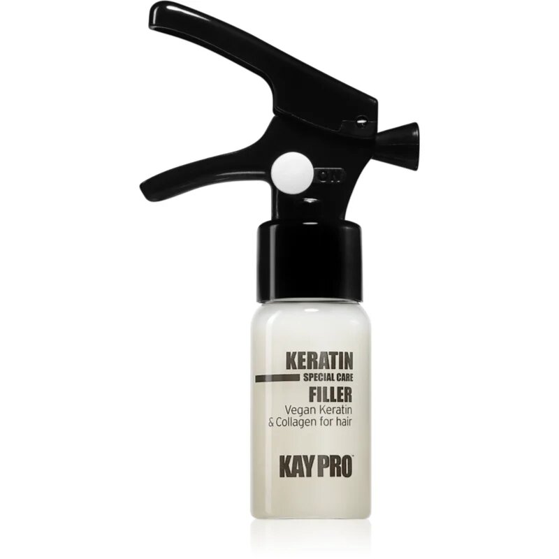 Kaypro Keratin Filler fluid za poškodovane lase za profesionalno uporabo 12x10 ml