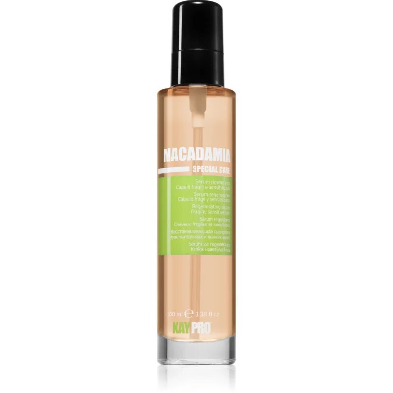 Kaypro Macadamia Regenerating Serum serum za lomljive lase 100 ml
