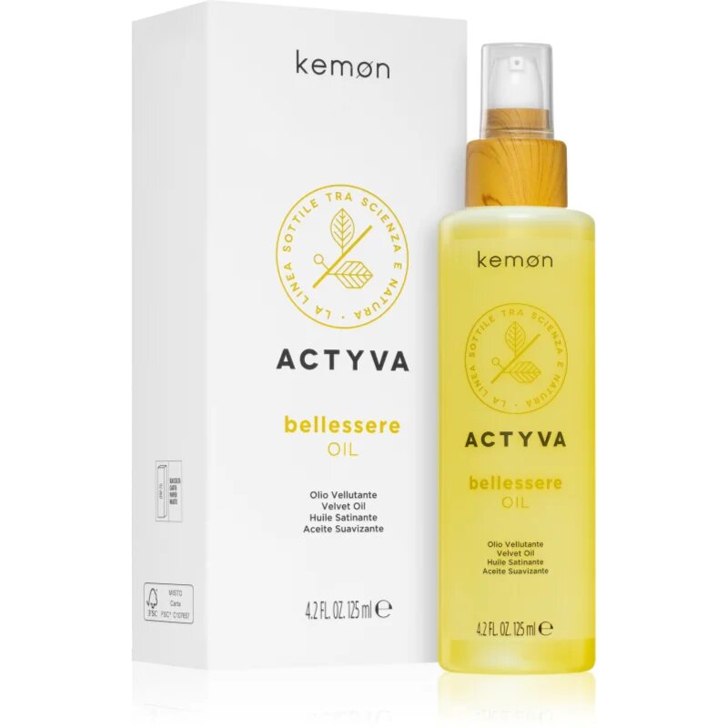Kemon Group Actyva Bellessere hranilno olje za lase 125 ml