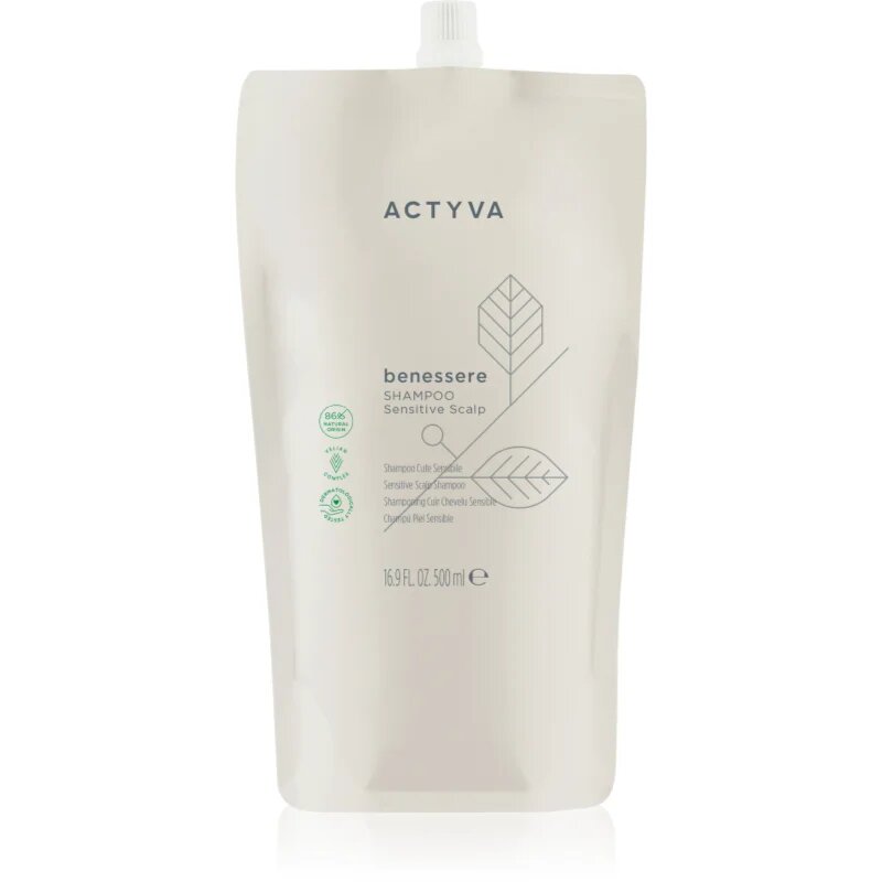Kemon Group Actyva Benessere nežni čistilni šampon za lase 500 ml